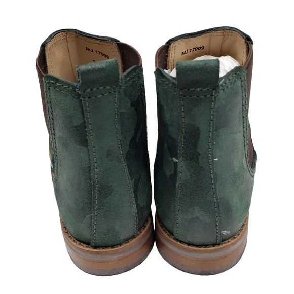 Marc Joseph | NIB Webster Bootie Emerald Nubuck Leather Pull On Boots Boy's 1 - Picture 5 of 15